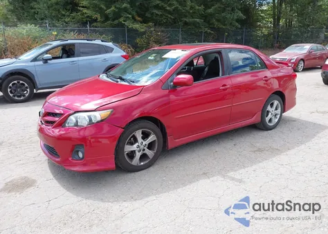 2012 Toyota Corolla S z USA, uszkodzony, nr VIN 2T1BU4EE0CC886744
